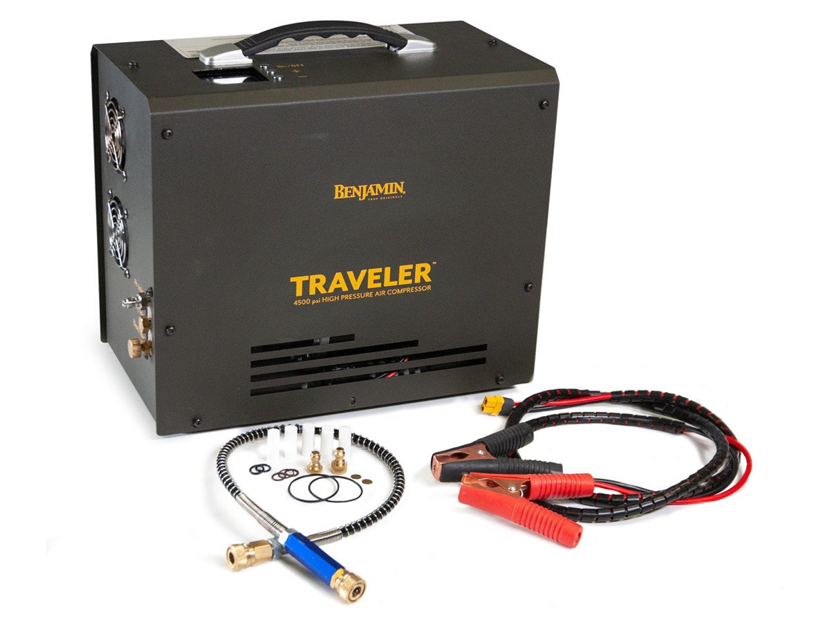 _1670939613 Benjamin Traveler 4500 PSI Compresser w/ Digital Gauge - Image 1