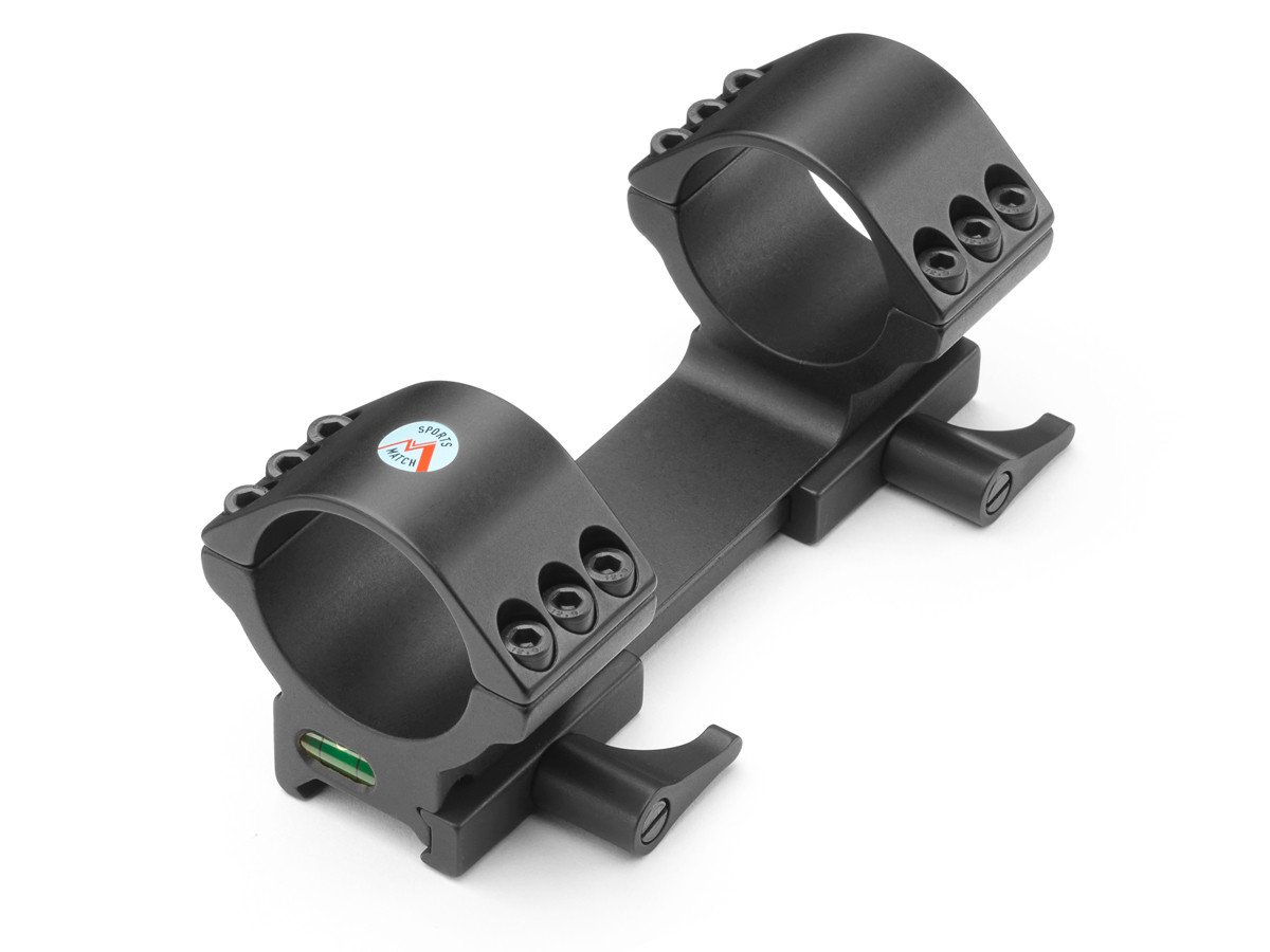 _1697923228 Sportsmatch 1-Pc Quick Release Mount, 34mm Rings, High, Weaver/Picatinny - Image 1