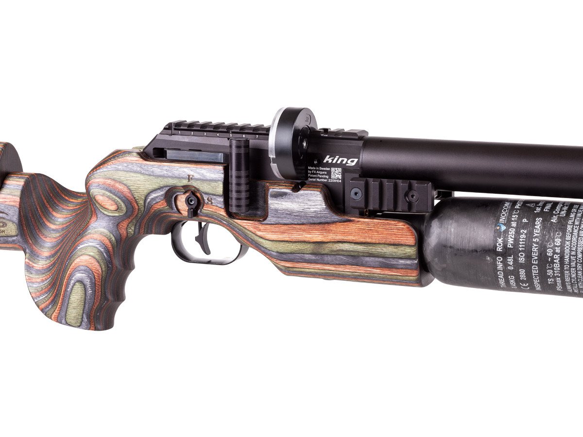 FX King PCP Air Rifle, GRS Green Mountain - Image 7