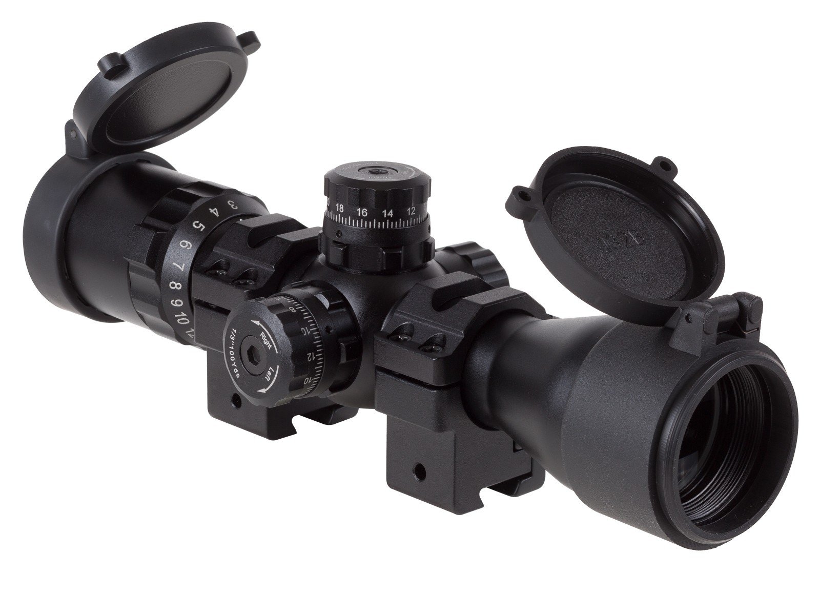 agd_a8857__1626188862 UTG BugBuster 3-12X32 Scope, 1/3 MOA AO, Mil-dot Reticle, Med. Dovetail Rings - Image 1
